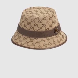Gucci canvas bucket sz s
